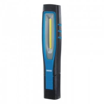 COB/SMD LED Rechargeable Inspection Lamp, 10W, 1,000 Lumens, Blue, 1 x USB Cable, 1 x Charger COB/SMD LED Rechargeable Inspection Lamp, 10W, 1,000 Lumens, Blue, 1 x USB Cable, 1 x Charger