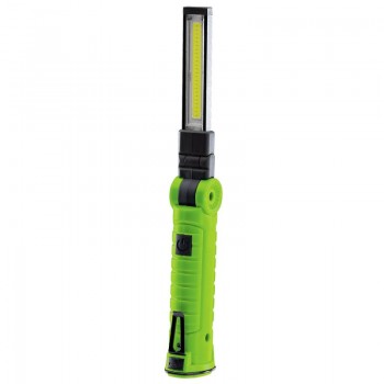 COB/SMD LED Rechargeable Slimline Inspection Lamp, 3W, 170 Lumens, Green COB/SMD LED Rechargeable Slimline Inspection Lamp, 3W, 170 Lumens, Green