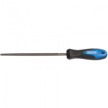 Soft Grip Engineer’s Round File and Handle, 150mm Soft Grip Engineer’s Round File and Handle, 150mm