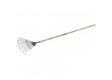 Carbon Steel Lawn Rake with Ash Handle