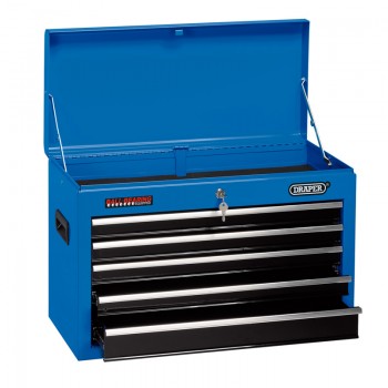 Tool Chest, 5 Drawer, 26&rdquo;, Blue