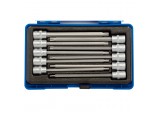 Draper TX-STAR® Long Socket Bit Set, 3/8” Sq. Dr., 150mm (10 Piece)
