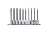 Draper TX-STAR® Plus Socket Bit Set, 3/8” Sq. Dr., 100mm (10 Piece)