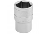 6 Point Metric Socket, 1/2&rdquo; Sq. Dr., 19mm