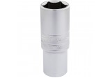 6 Point Metric Deep Socket, 1/2&rdquo; Sq. Dr., 22mm