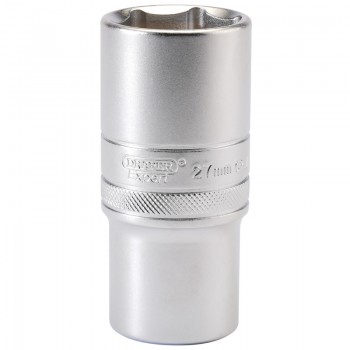 6 Point Metric Deep Socket, 1/2” Sq. Dr., 27mm 6 Point Metric Deep Socket, 1/2” Sq. Dr., 27mm