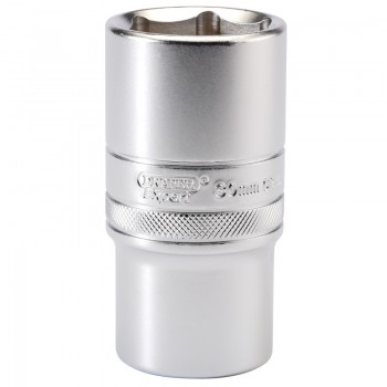 6 Point Metric Deep Socket, 1/2” Sq. Dr., 30mm 6 Point Metric Deep Socket, 1/2” Sq. Dr., 30mm