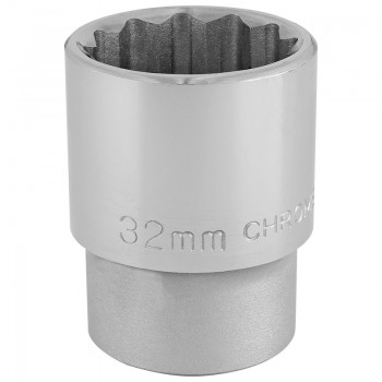 12 Point Socket, 3/4&rdquo; Sq. Dr., 32mm