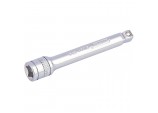 Draper Expert Wobble Extension Bar, 1/4&rdquo; Sq. Dr., 75mm, Polished Chrome