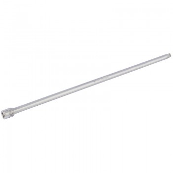 Satin Chrome Wobble Extension Bar, 3/8&rdquo; Sq. Dr., 450mm