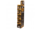 Floor Standing Merchandiser of 30 Tubs of Draper &rsquo;Hard Graft&rsquo; Wipes (Tub of 100