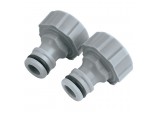Outdoor Tap Connectors, 3/4” (Pack of 2)