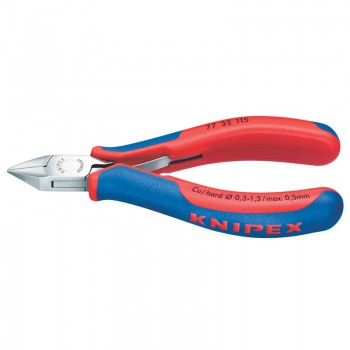 Knipex 77 32 115 Flush Electronics Diagonal Cutters, 115mm