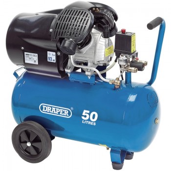 Direct Drive V-Twin Oiled Air Compressor, 50L, 2.2kW Direct Drive V-Twin Oiled Air Compressor, 50L, 2.2kW