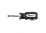 Plain Slot Soft Grip Screwdriver, 6.5 x 38mm