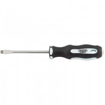 Plain Slot Soft Grip Screwdriver, 6.5 x 100mm Plain Slot Soft Grip Screwdriver, 6.5 x 100mm