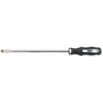 Plain Slot Soft Grip Screwdriver, 10 x 250mm