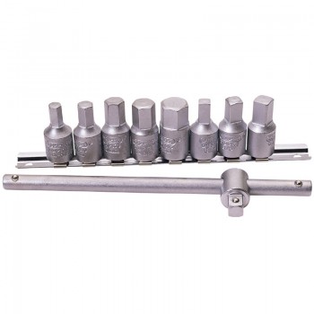 Drain Plug Key Set, 3/8” Sq. Dr. (10 Piece) Drain Plug Key Set, 3/8” Sq. Dr. (10 Piece)