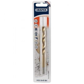 HSS Titanium Drill Bit, 10.0mm