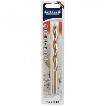 HSS Titanium Drill Bit, 12.0mm