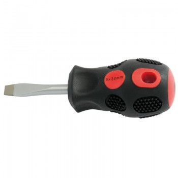 Plain Slot Flared Tip Screwdriver, 6 x 38mm (Sold Loose)