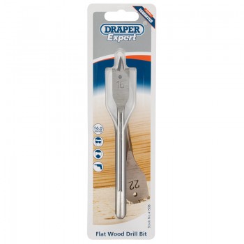 Flat Wood Bit, 16mm Flat Wood Bit, 16mm