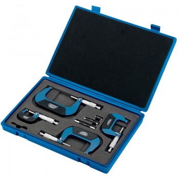 Metric External Micrometer Set (4 Piece)