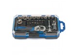 Socket Set, 1/4&rdquo; Sq. Dr. (27 Piece)