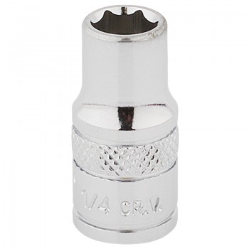 HI-TORQ® 6 Point Socket, 1/4&rdquo; Sq. Dr., 1/4&rdquo;