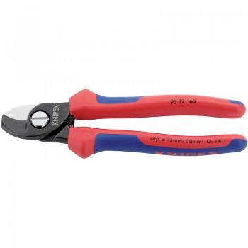 Knipex 95 12 165 SB Copper or Aluminium Only Cable Shear, 165mm