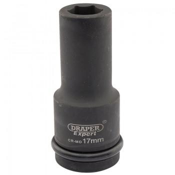 Expert HI-TORQ® 6 Point Deep Impact Socket, 3/4&rdquo; Sq. Dr., 17mm