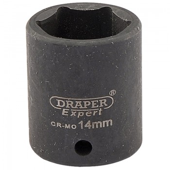 Expert HI-TORQ® 6 Point Impact Socket, 1/4&rdquo; Sq. Dr., 14mm