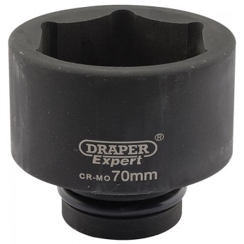 Expert HI-TORQ® 6 Point Impact Socket, 1&rdquo; Sq. Dr., 70mm