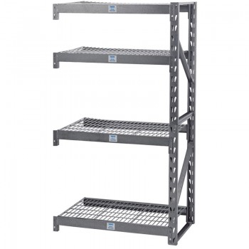 Expert Heavy Duty Steel 4 Shelving Extension Unit, 1040 x 610 x 1830mm Expert Heavy Duty Steel 4 Shelving Extension Unit, 1040 x 610 x 1830mm