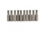 Plain Slot Insert Bit, 4.5mm, 1/4&rdquo; Hex, 25mm Long (Pack of 10)