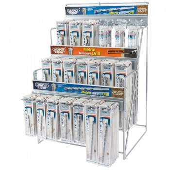 Assorted Metric Masonry Drill Bit Merchandiser (137 Piece) Assorted Metric Masonry Drill Bit Merchandiser (137 Piece)