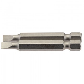 Plain Slot Insert Bit, 4.5mm, 1/4” Hex, 50mm Long (Pack of 2) Plain Slot Insert Bit, 4.5mm, 1/4” Hex, 50mm Long (Pack of 2)
