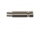 Draper TX-STAR® Insert Bit, 1/4&rdquo; Hex, 50mm Long, T20 (Pack of 2)