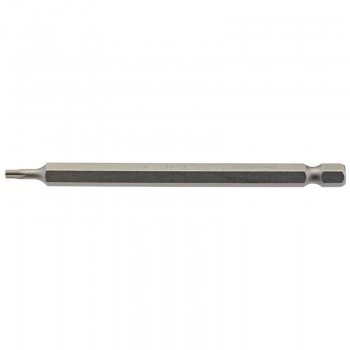 Draper TX-STAR® Insert Bit, 1/4&rdquo; Hex, 100mm Long, T10 (Pack of 1)