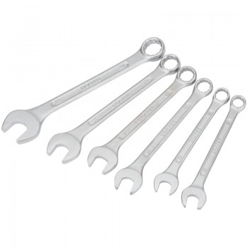 Draper Redline Metric Combination Spanner Set, 10 - 17mm (6 Piece) Draper Redline Metric Combination Spanner Set, 10 - 17mm (6 Piece)