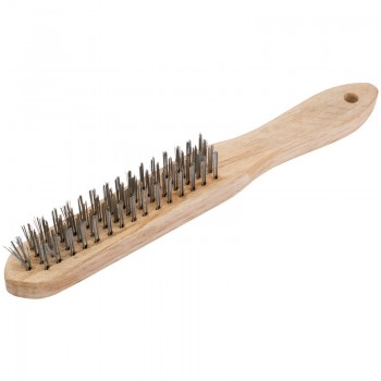 4 Row Wire Scratch Brush 4 Row Wire Scratch Brush