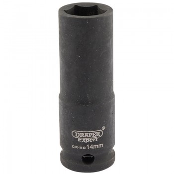 Expert HI-TORQ® 6 Point Deep Impact Socket, 3/8” Sq. Dr., 14mm Expert HI-TORQ® 6 Point Deep Impact Socket, 3/8” Sq. Dr., 14mm