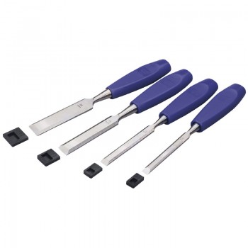 Bevel Edge Wood Chisel Set (4 Piece)