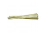 Cable Ties, 8.8 x 500mm, White (Pack of 100)