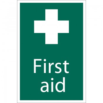 &rsquo;First Aid&rsquo; Safety Sign, 200 x 300mm