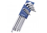 Draper TX-STAR® 1/2 Ball End Key Set (9 Piece)