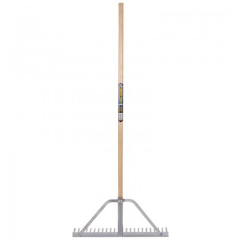 Landscaping Rake with Ash Shaft