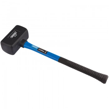 Rubber Dead Blow Hammer with Fibreglass Shafts, 1.8kg/64oz Rubber Dead Blow Hammer with Fibreglass Shafts, 1.8kg/64oz