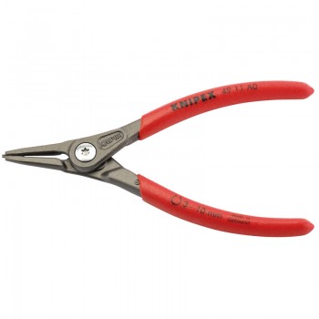 Knipex 49 11 A0 140mm External Straight Tip Circlip Pliers, 3 - 10mm Capacity