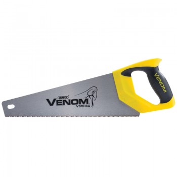 Draper Venom® Second Fix Double Ground Tool Box Saw, 350mm, 11tpi/12ppi